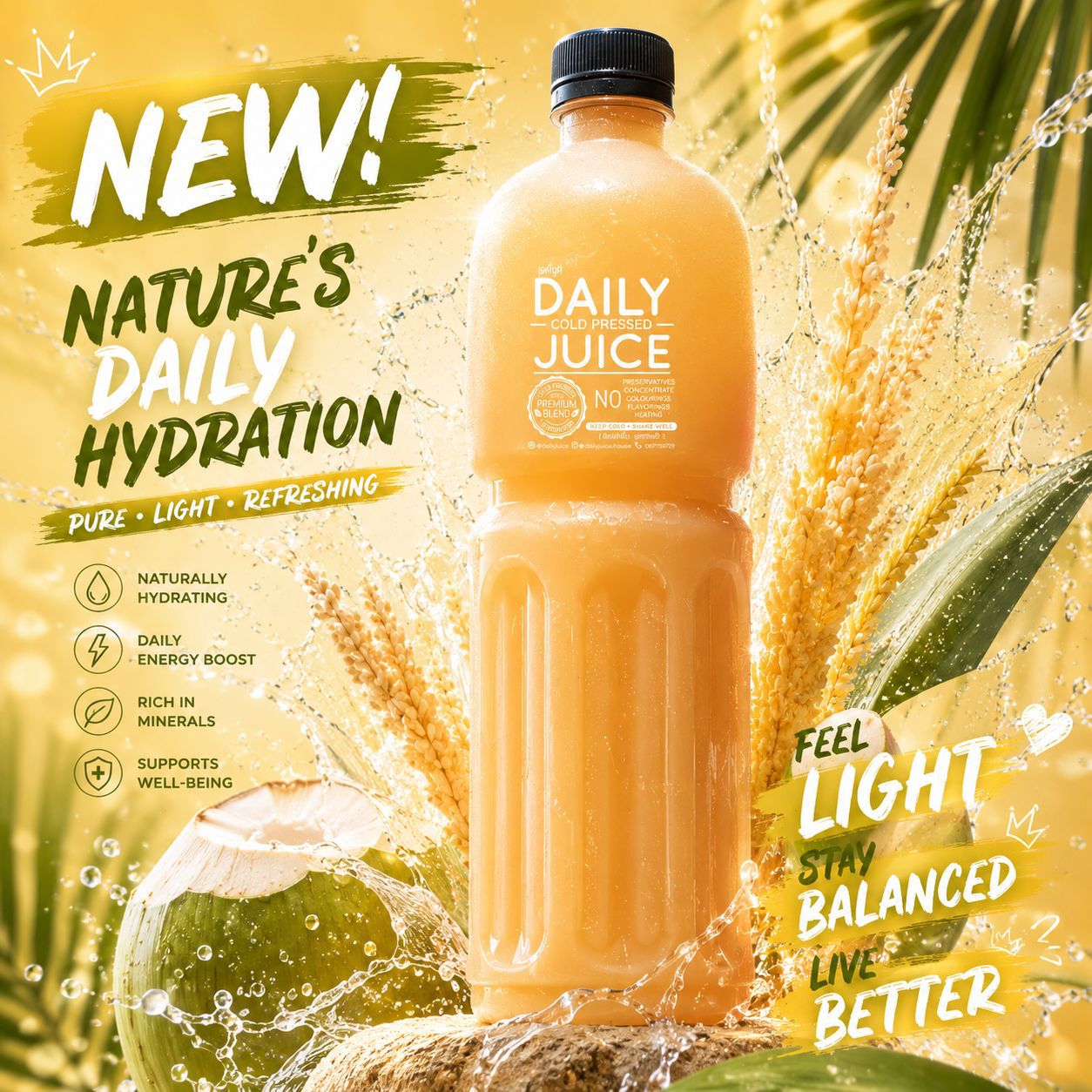 Nature's Hydration ส้ม
